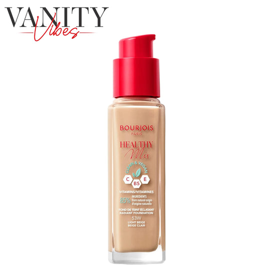Bourjois Healthy Mix Clean & Vegan Foundation 53W Light Beige