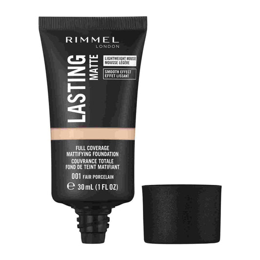 Rimmel - Lasting Finish Matte Foundation, 001 Fair Porcelain 30ml