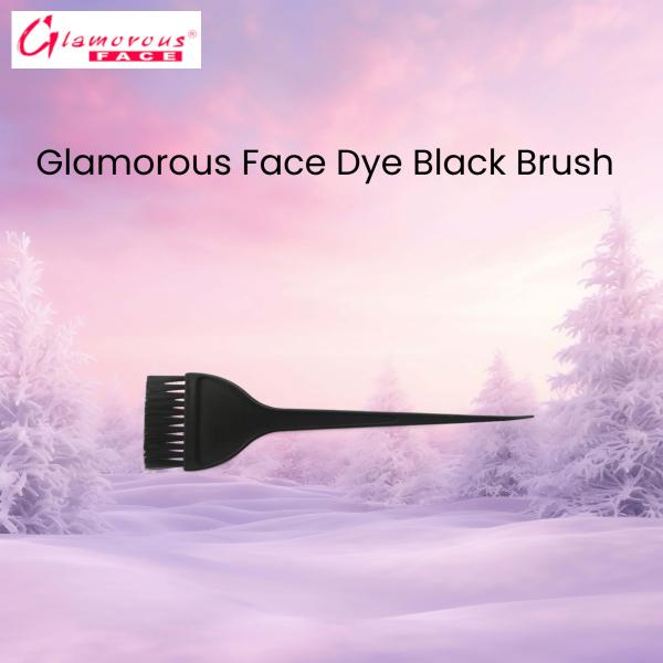 Glamorous Face Dye Black Brush