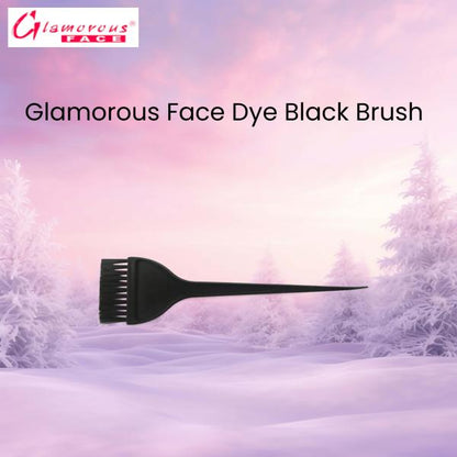 Glamorous Face Dye Black Brush