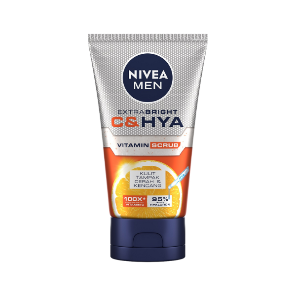 Nivea Men Extra Bright C & Hya Vitamin Scrub 100ml
