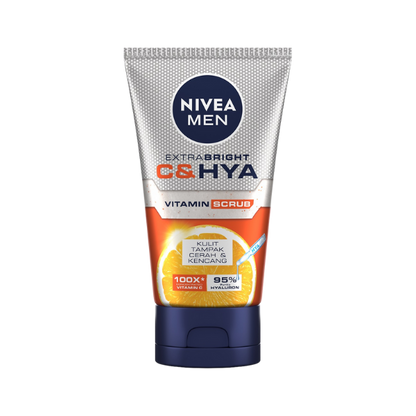 Nivea Men Extra Bright C & Hya Vitamin Scrub 100ml