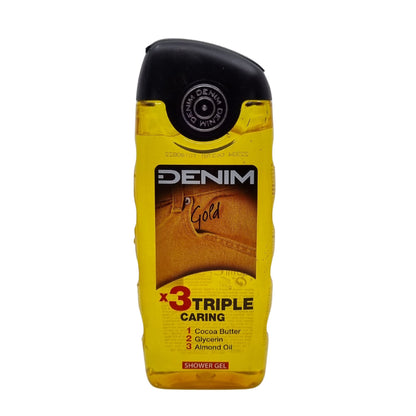 DENIM GOLD NOURISH SHOWER GEL 250ml