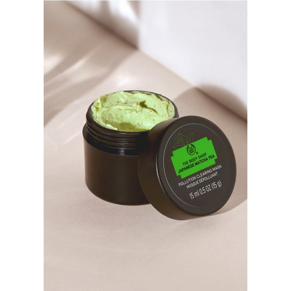 The Body Shop Japanese Matcha Tea Pollution Clearing Mask (15ML)