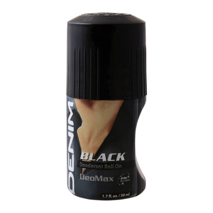 Denim Black Deodorant Roll On 50ml