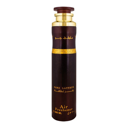 Lattafa Ramz Gold Air Freshener 300ml - Long Lasting Luxury Sweet Fruity Oriental Fragrance Room Spray for Home & Office