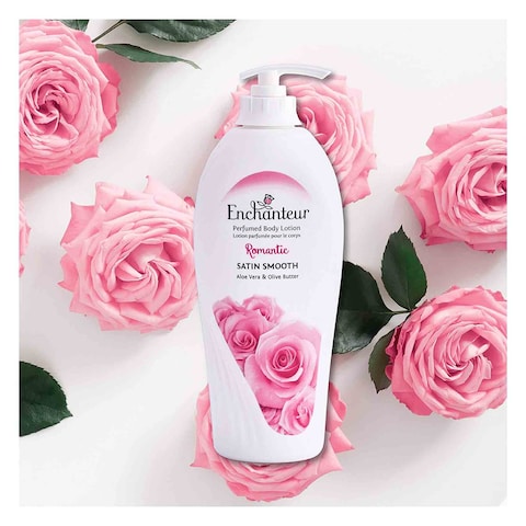 Enchanteur MoistureSilk Romantic Perfumed Body Lotion 500 ml