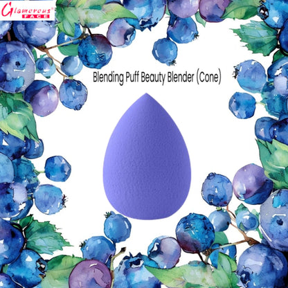 Glamorous Face Blending Puff Beauty Blender (Cone)