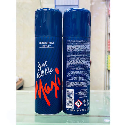 Just Call Me Maxi Deodorant Spray 200ml – Long Lasting Fresh & Masculine Fragrance for Men