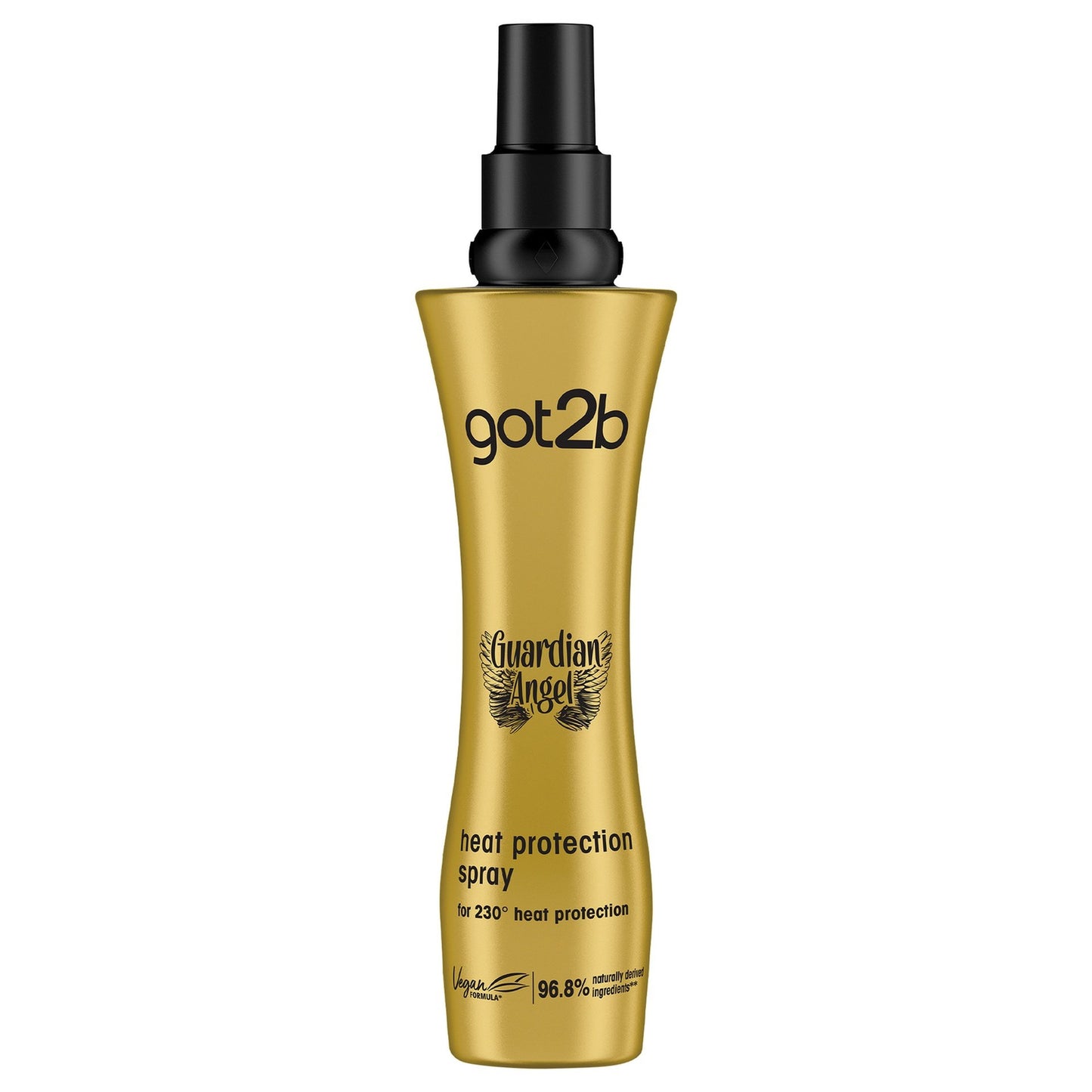 Schwarzkopf Got2b Guardian Angel Heat Protection Spray 200ml Protects Hair from Heat & Damage