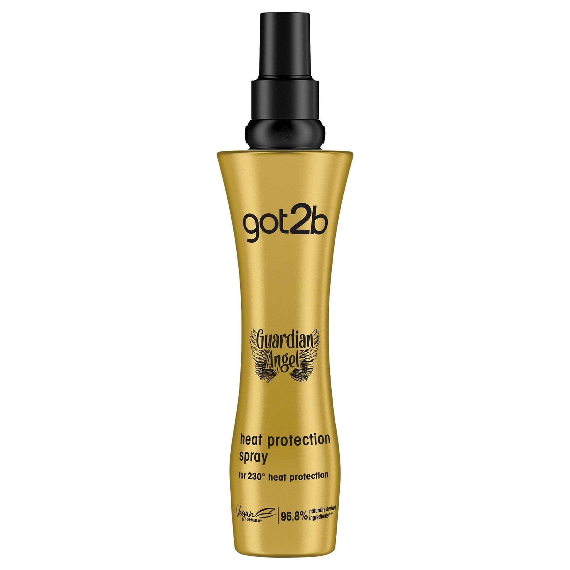 Schwarzkopf Got2b Guardian Angel Heat Protection Spray 200ml Protects Hair from Heat & Damage