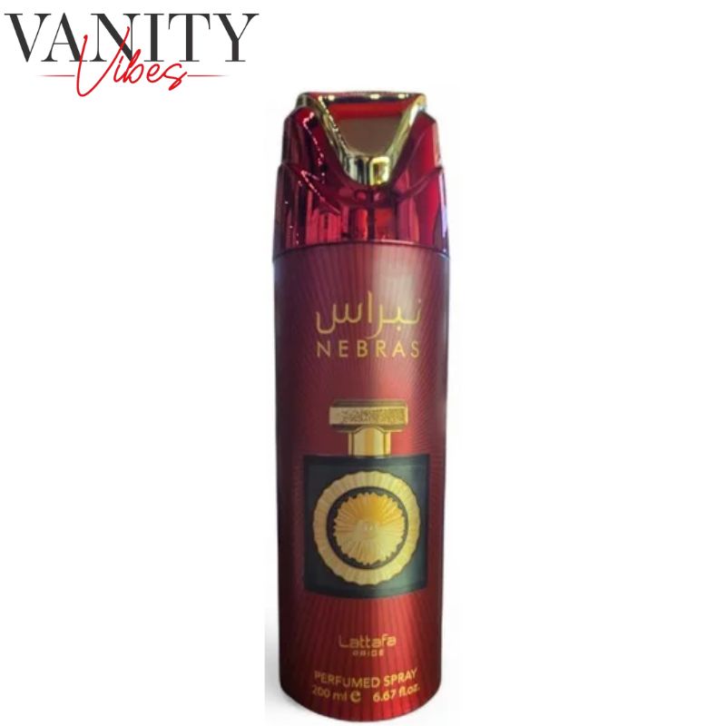 Nebras Lattafa Pride Perfumed Spray 200ml Long-Lasting Fresh & Elegant Fragrance for Men & Women