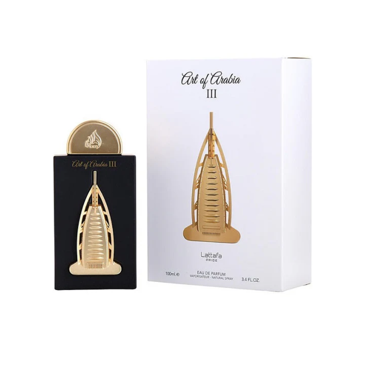 Lattafa Pride Art Of Arabia III Eau de Parfum 100ml - Long Lasting Original Elegant Unisex Fragrance for Men & Women