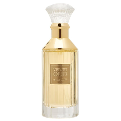 Lattafa Velvet Oud Eau de Parfum 100ml - Long Lasting Luxury Arabic Unisex Fragrance for Men & Women