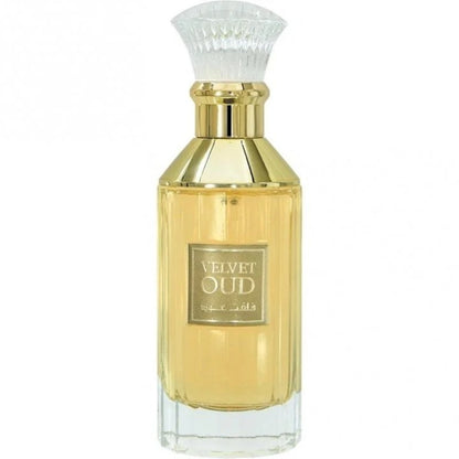 Lattafa Velvet Oud Eau de Parfum 100ml - Long Lasting Luxury Arabic Unisex Fragrance for Men & Women