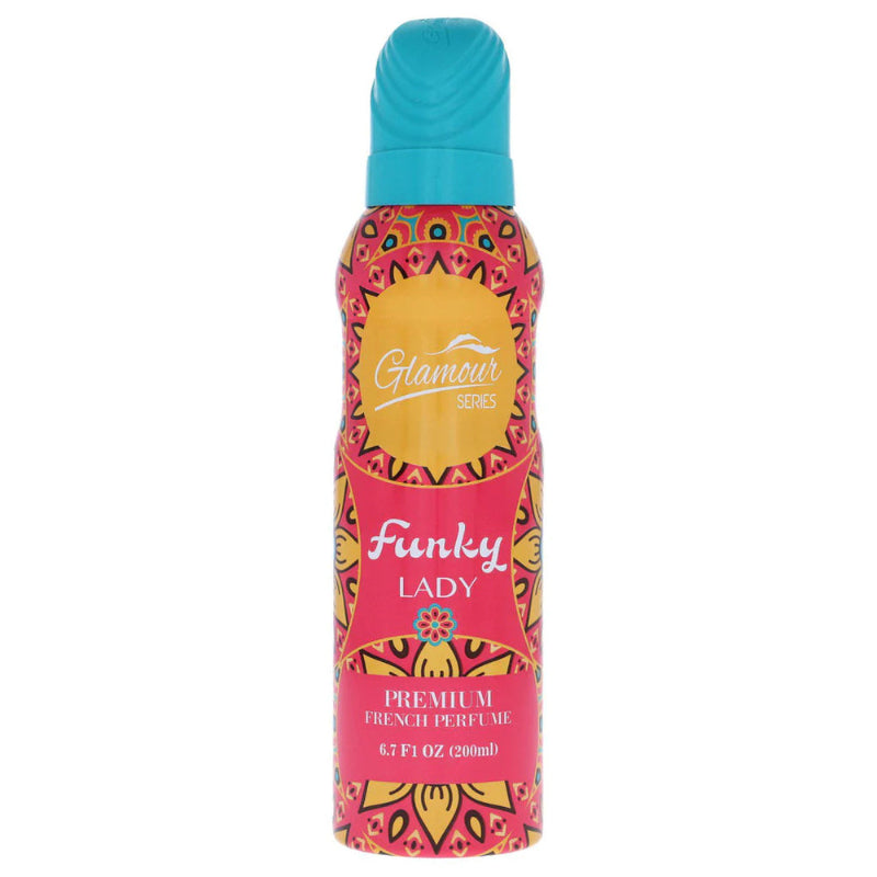 Glamour Series Funky Lady Premium French Perfume 200ml – Long Lasting Luxury Fragrance for Women, Fresh & Playful Scent