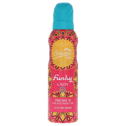 Glamour Series Funky Lady Premium French Perfume 200ml – Long Lasting Luxury Fragrance for Women, Fresh & Playful Scent
