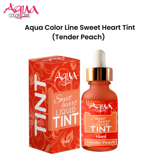 Aqua Color Line Sweet Heart Tint (Tender Peach)
