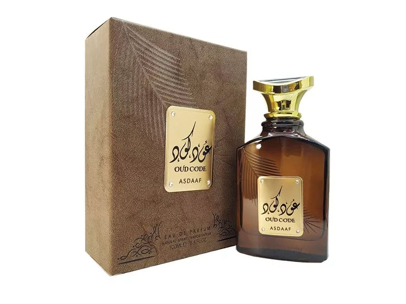 Asdaaf Oud Code Eau de Parfum, Fragrance for Men & Women 100ml