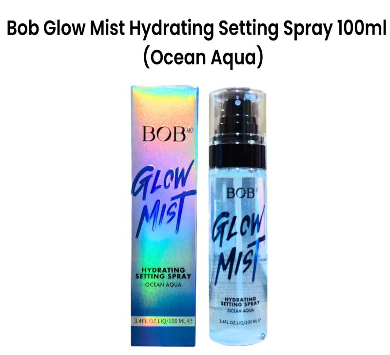 Bob Glow Mist Hydrating Setting Spray 100ml (Ocean Aqua)