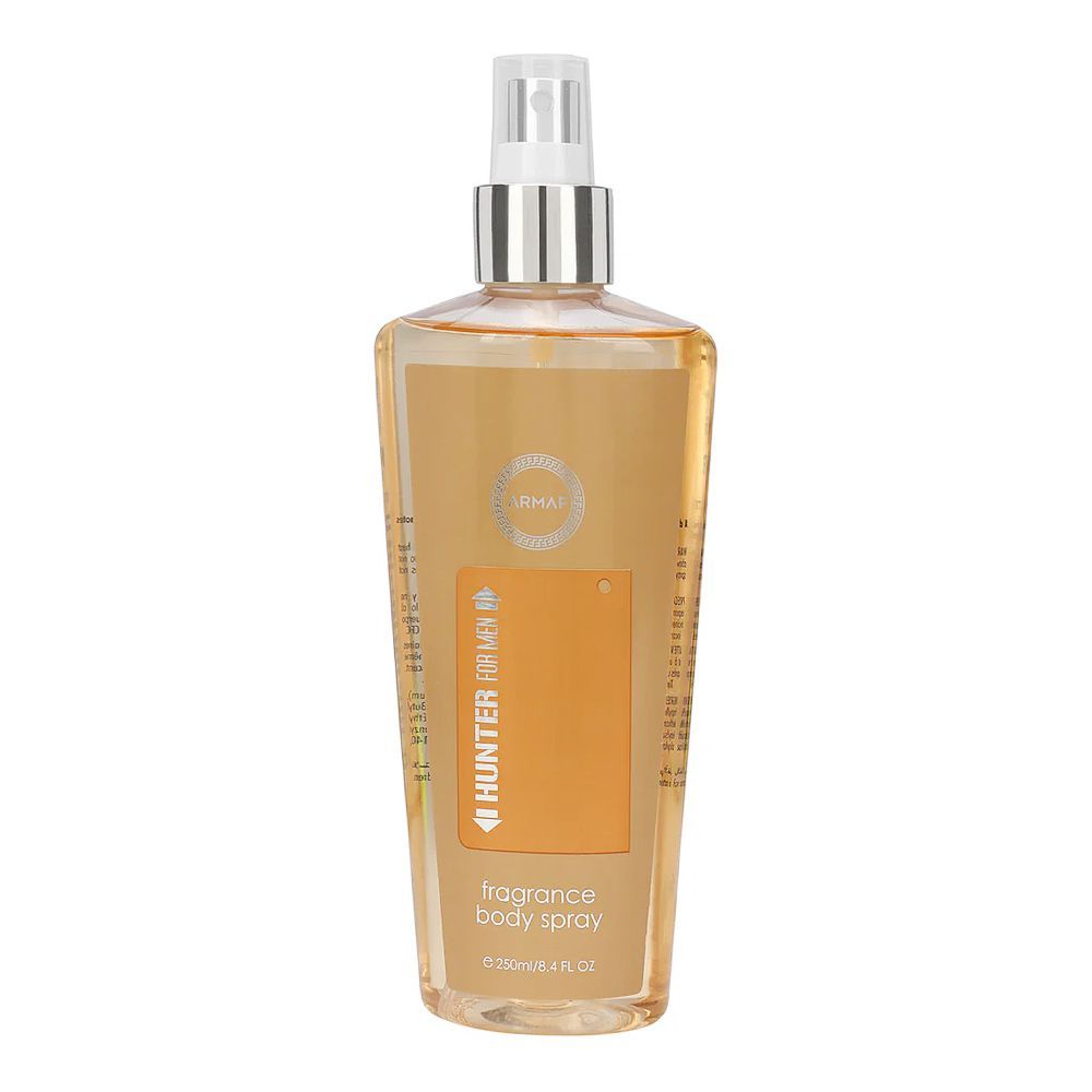 Armaf Hunter For Men Fragrance Body Mist 250ml – Long Lasting Bold & Masculine Perfume Spray