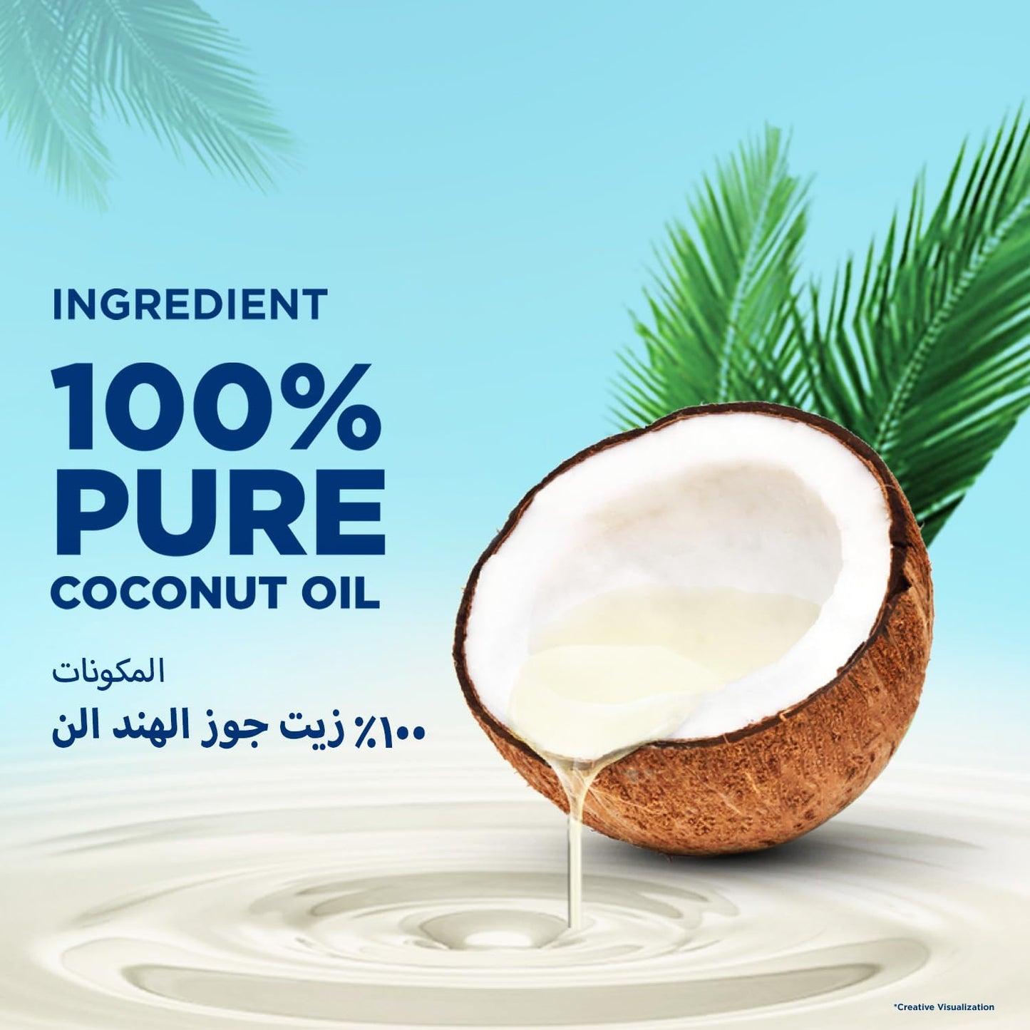 Parachute 100% Pure Coconut Oil 450ml – Natural Hair Oil for Deep Nourishment, Strong Healthy Hair Growth, Scalp Care & Smoot