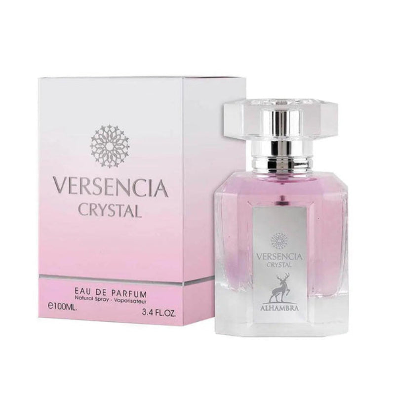 Maison Alhambra Versencia Crystal Eau De Parfum for Women 100ml Long-Lasting Elegant & Feminine Fragrance