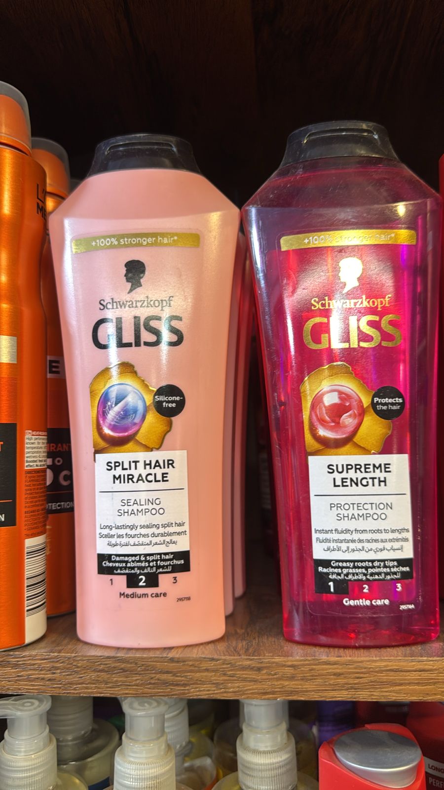 Schwarzkopf Gliss Split Hair Miracle Sealing Shampoo 400ml - Medium Care for Repairing Split Ends & Smooth Hair