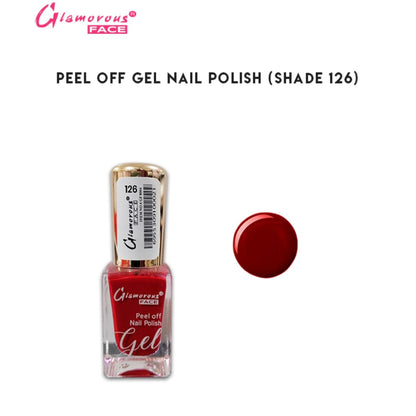 Glamorous Face Gel Peel Off Nail Polish (SHADE 126)