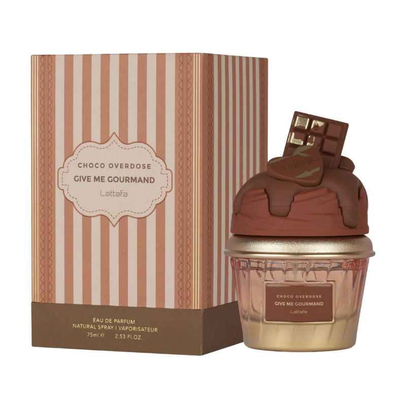 Choco Overdose Give Me Gourmand By Lattafa Eau de Parfum 75ml For Men & Women