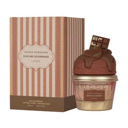 Choco Overdose Give Me Gourmand By Lattafa Eau de Parfum 75ml For Men & Women