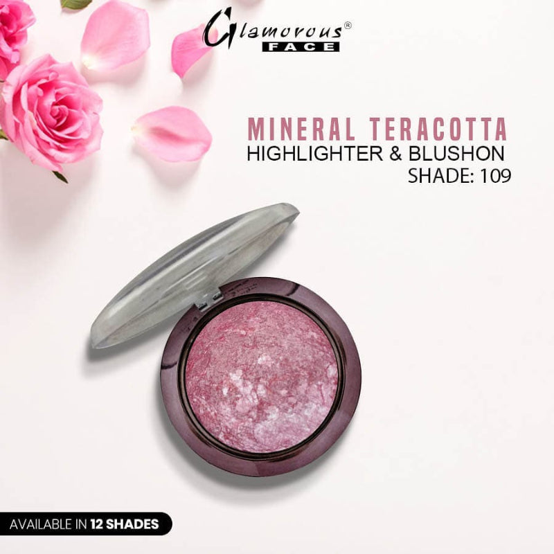 Glamorous Face Mineral Tera Cotta Blushon Single (109)