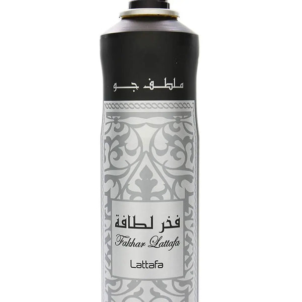 Fakhar Lattafa Air Freshener 300ml - Long Lasting Luxury Floral Fruity Fragrance Room Spray for Home & Office