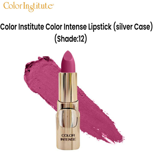 Color Institute Color Intense Lipstick (silver Case) (Shade:12)