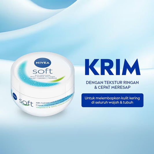Nivea Soft Refreshingly Soft Moisturizing Cream 100ml