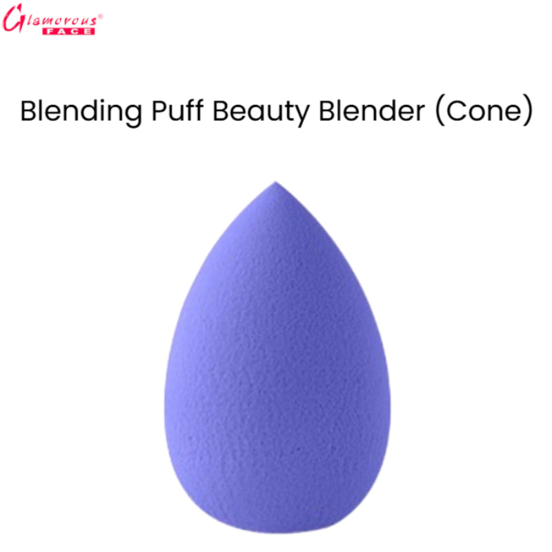Glamorous Face Blending Puff Beauty Blender (Cone)