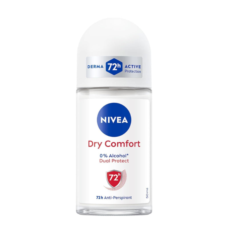 Nivea Dry Comfort 72H Active Deodorant Roll-On 50ml