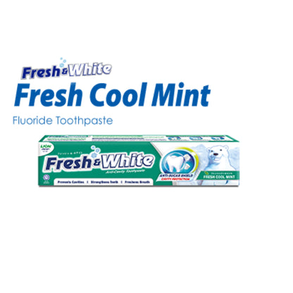 KODOMO FRESH & WHITE Fresh Cool Mint Tooth Paste 160g