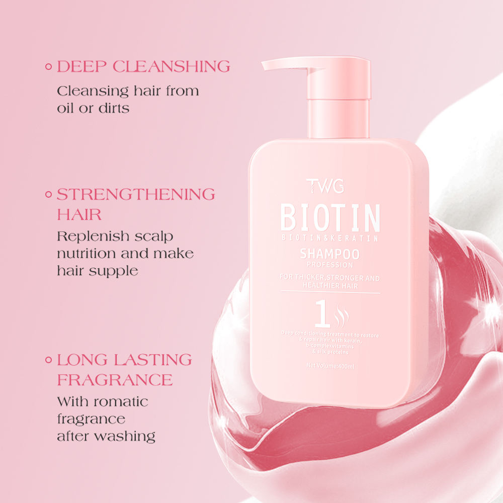 TWG Professional Biotin & Keratin Shampoo No.1 400ml