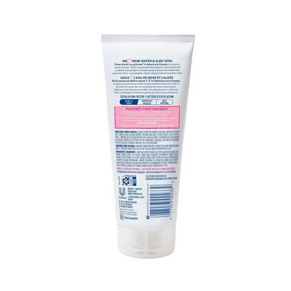 St. Ives Gentle & Smooth Scrub Rose Water & Aloe Vera 170g Soothing & Hydrating Face Scrub