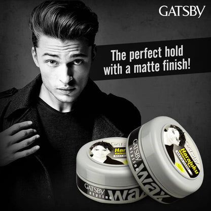 Gatsby Mat & Hard Styling Hair Wax 75g