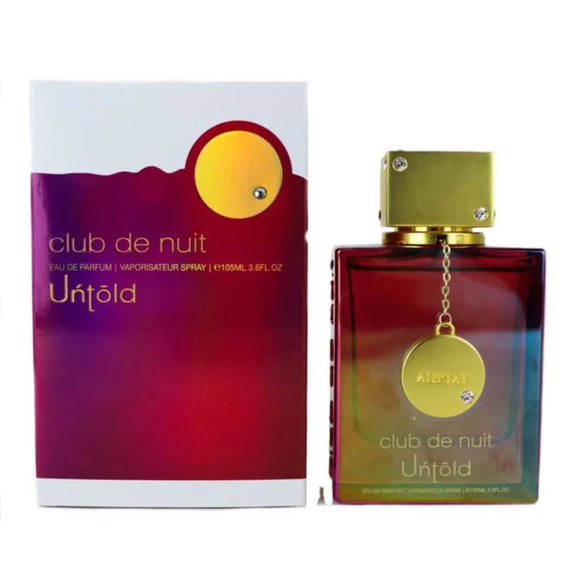 Aris Perfumes Armaf Club De Nuit Untold Eau de Parfum 105ml for Women & Men - Long Lasting Luxury Unisex Fragrance