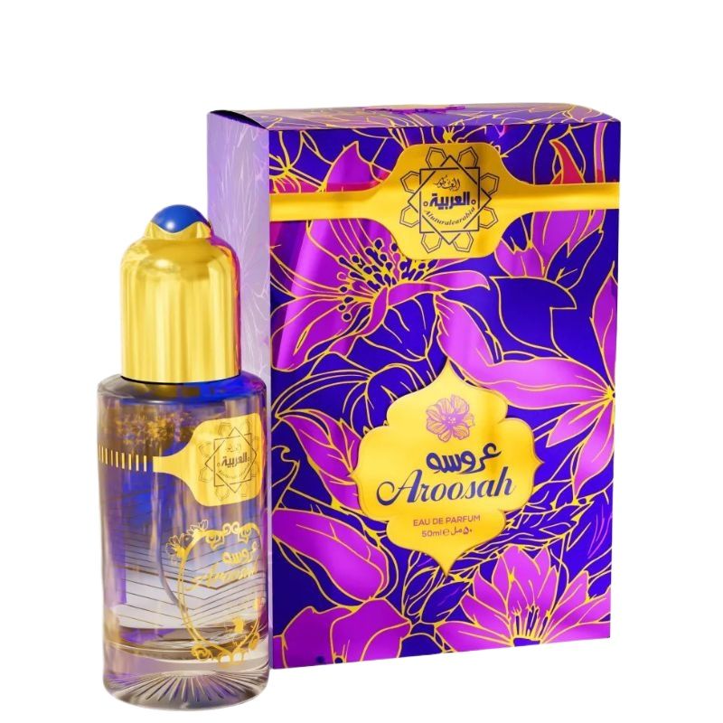 Al Arabia Aroosah Eau De Parfum 50ml – Long Lasting Luxury Floral Fragrance for Women, Elegant & Sweet Scent