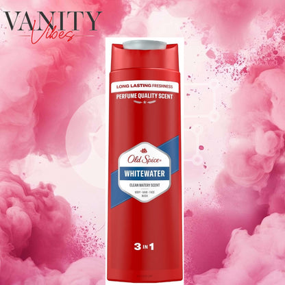 Old Spice White Water 3-In-1 Hair / Body / Face Wash 400ml