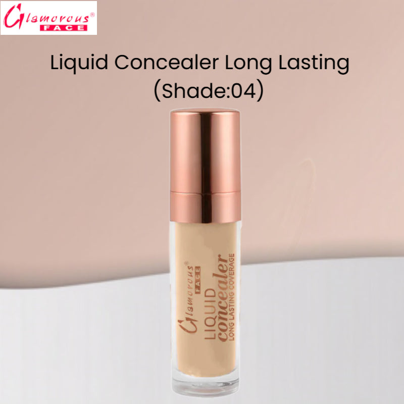 Glamorous Face Liquid Concealer Long Lasting (Shade:04)