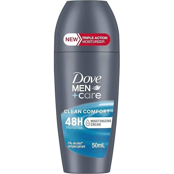 Dove Men + Care Clean Comfort 48H Protection Anitiperpirant Roll On 50ml