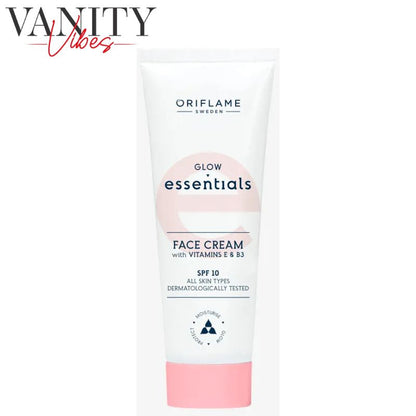 Oriflame Glow Essentials Face Cream SPF 10 with Vitamin E & B3 50ml