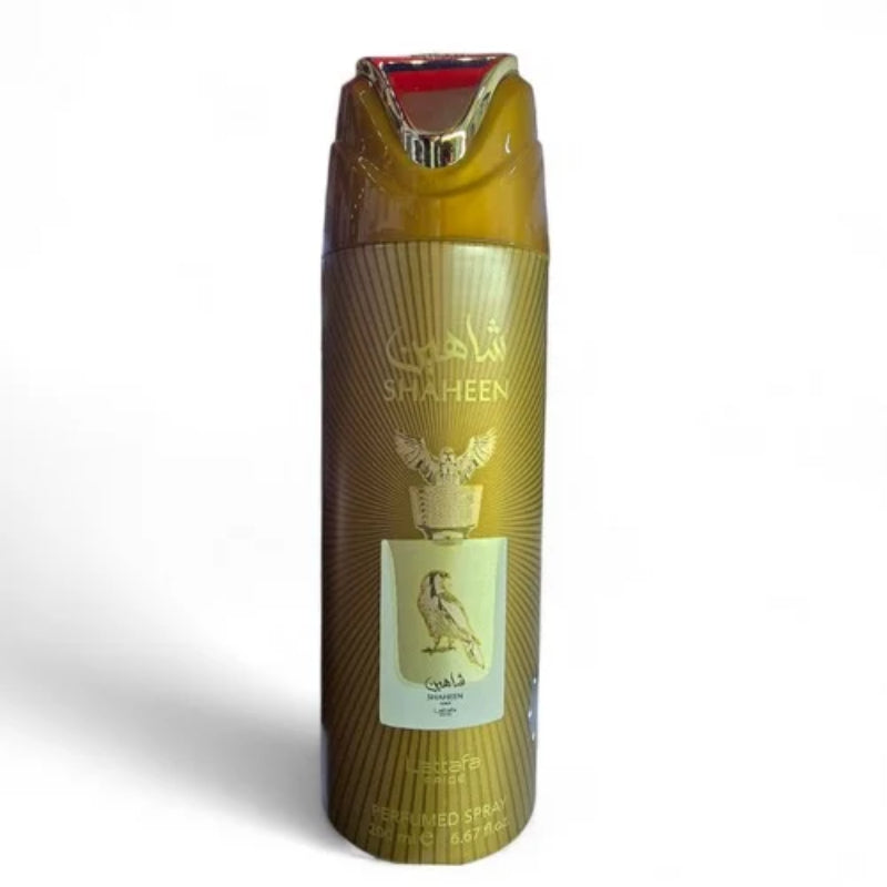 Shaheen Gold Lattafa Pride Perfumed Spray 200ml - Long Lasting Elegant Fragrance for Men & Women