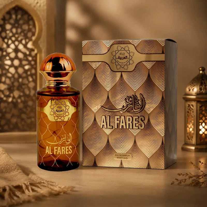 Al Arabia Al Fares Eau De Parfum 50ml – Long Lasting Luxury Arabic Fragrance for Men & Women, Bold & Elegant Scent