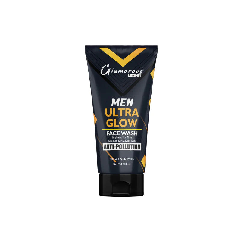 Glamorous Face Men Ultra Glow Face Wash Anti-Pollution